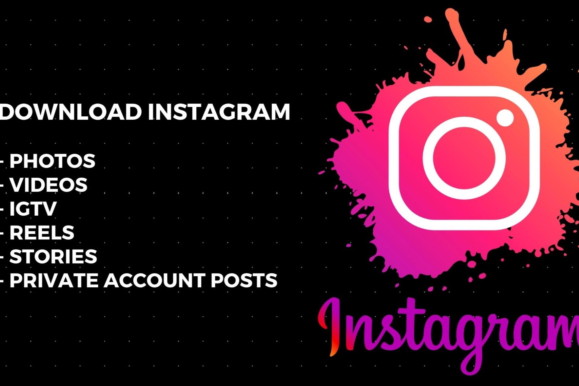 Instagram Downloader: Las mejores aplicaciones y extensiones de navegador para tus descargas